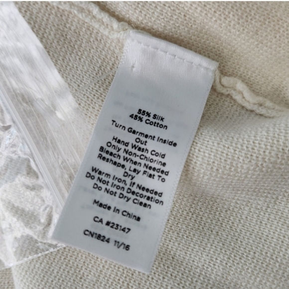 Talbots Beaded Sweater Shell - Picture 6 of 6